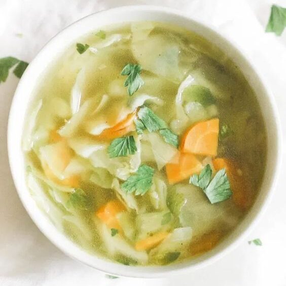 Cabbage Soup low calorie meals
