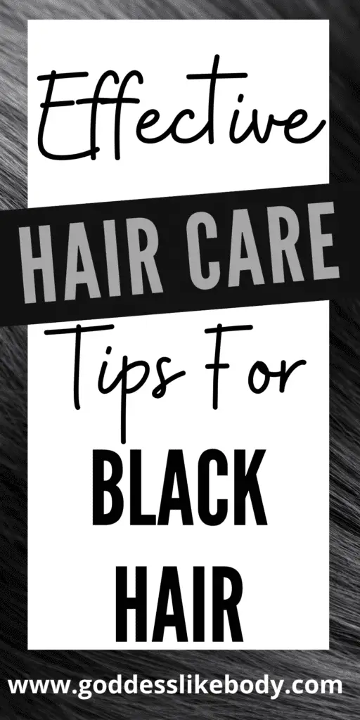 Hair Care Tips For black hair 4