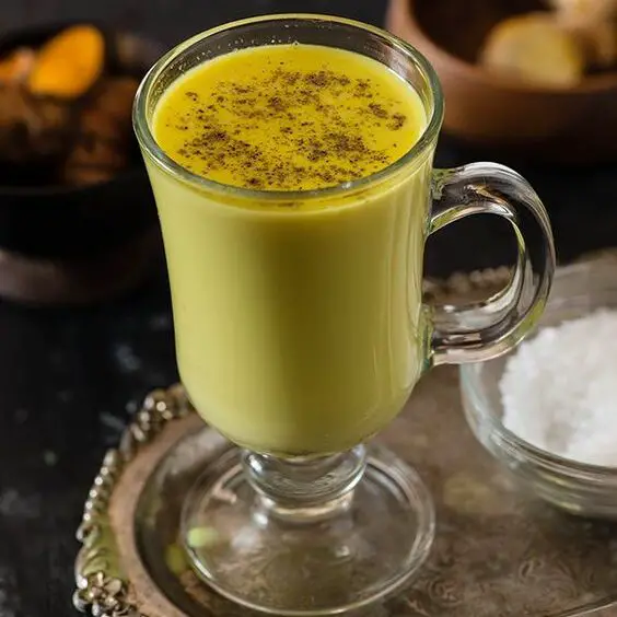Turmeric Milk for Cough Relief