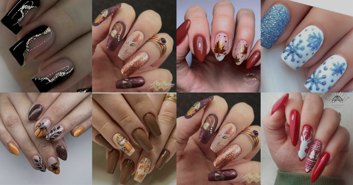 50+ Trendy and Beautiful Fall Nails to Copy