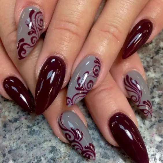 Abstract Nail Art