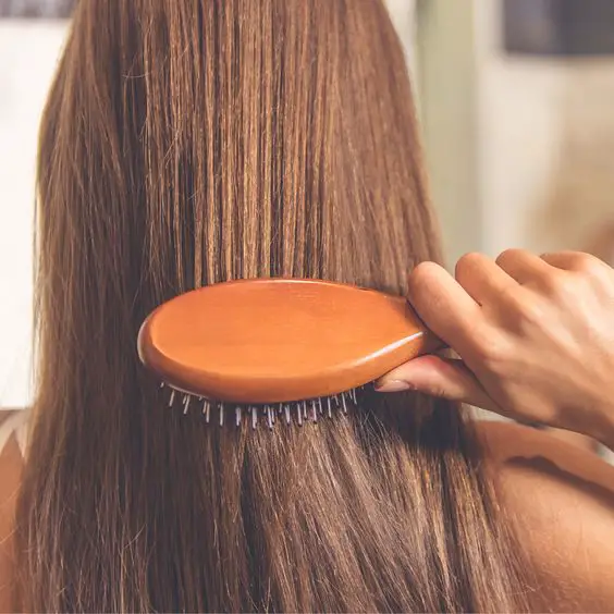 Be Gentle When Brushing Hair Care Tips For Split Ends