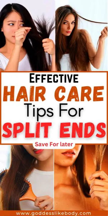 Hair Care Tips For Split Ends