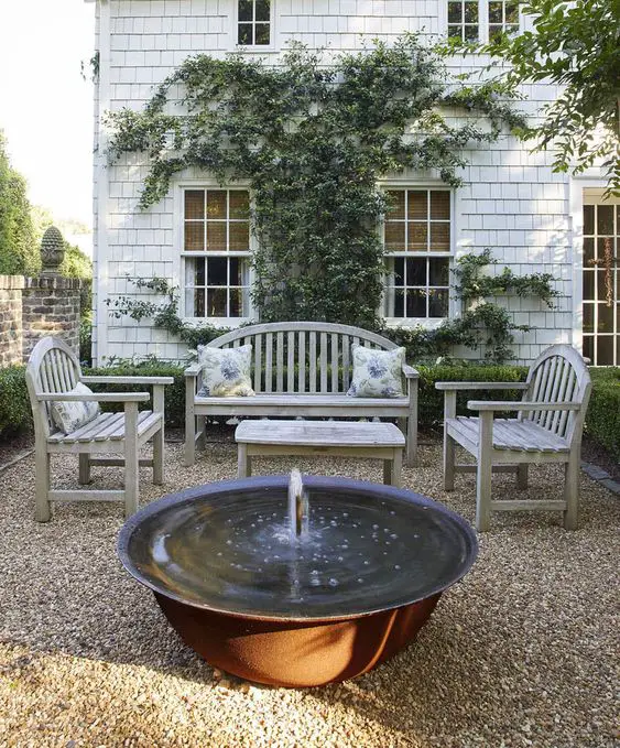 Water Features outdoor space