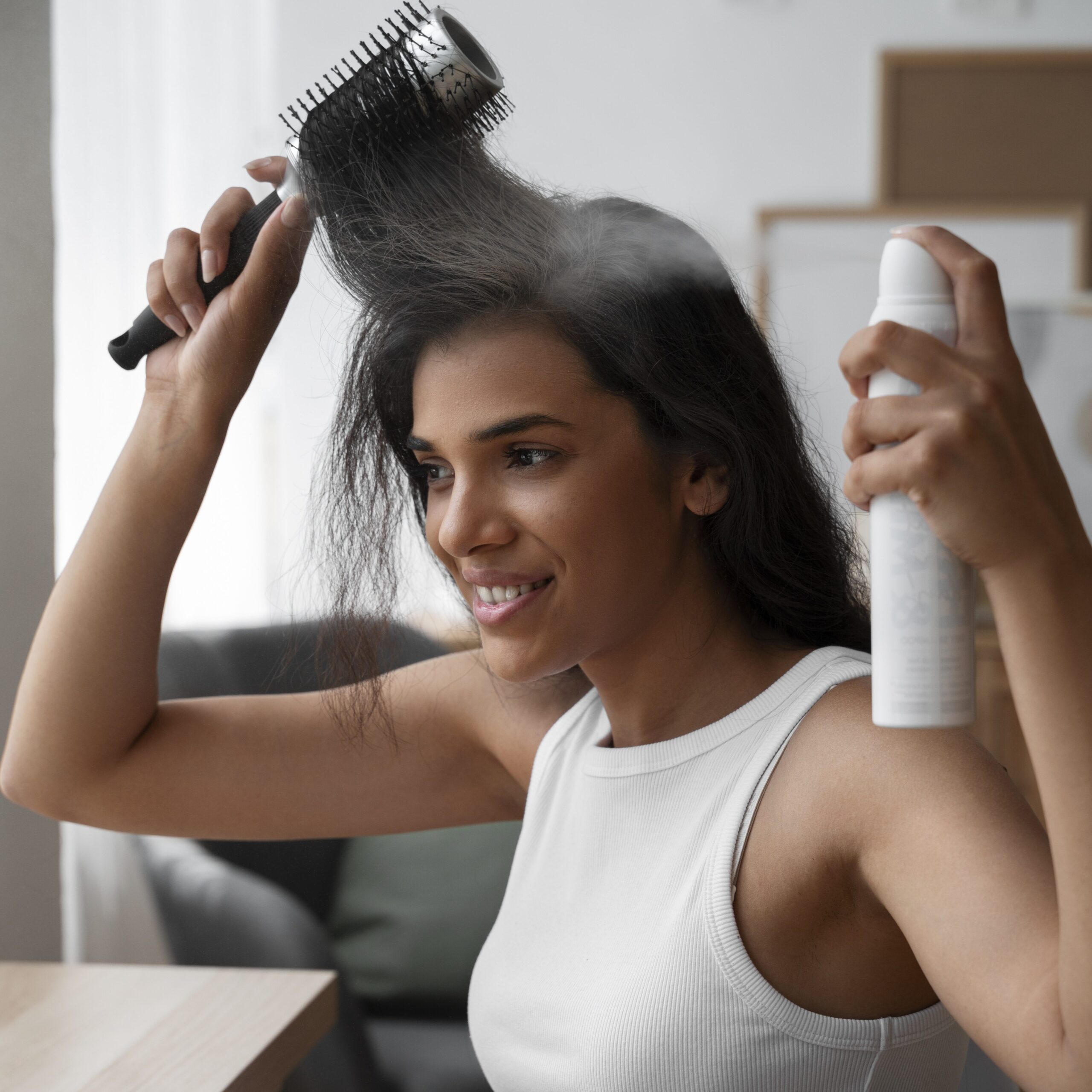 Dry Shampoo (Time-Saving Beauty Hacks)