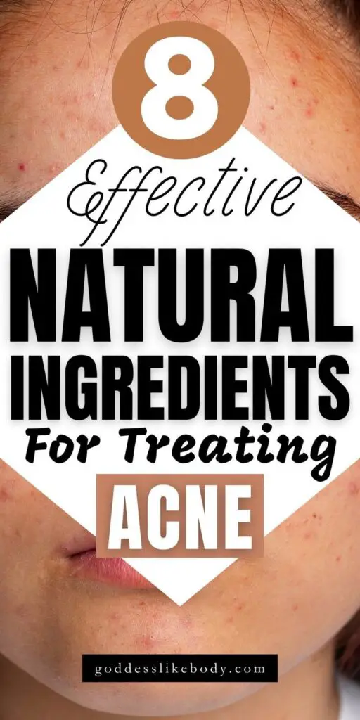 Natural treatment for acne