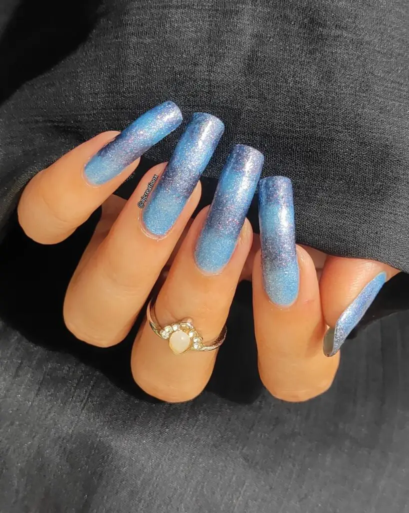 Glitter Gradient for spring 2024