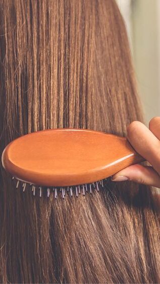 Be Gentle When Brushing Hair Care Tips For Split Ends