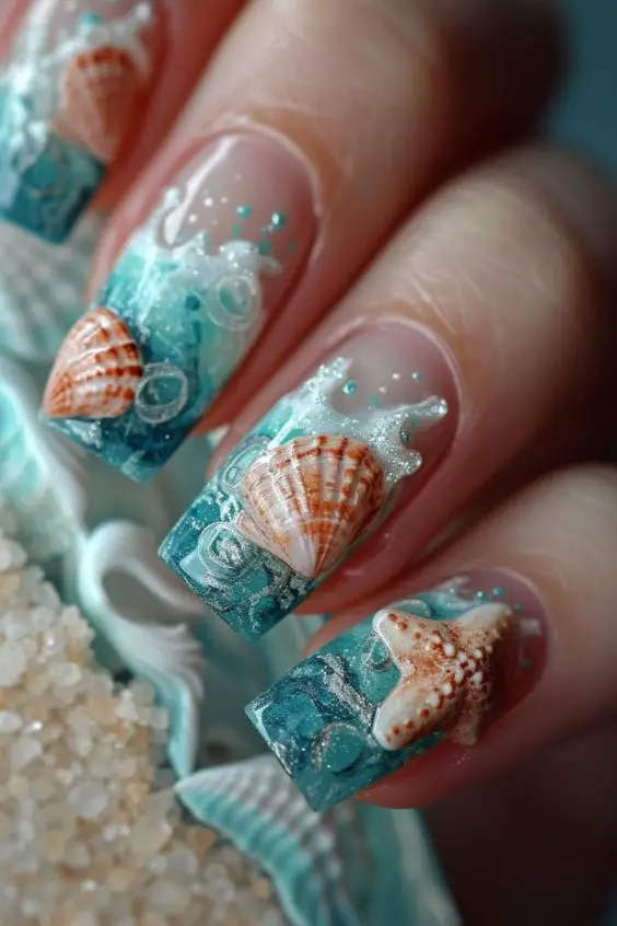 Beach-Themed Artistry