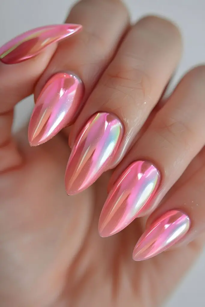 Bubblegum Pink & Chrome