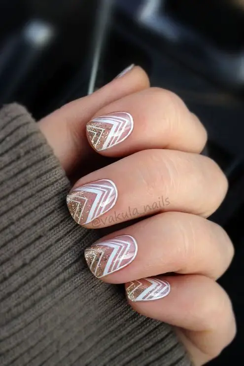 Chevron stripes