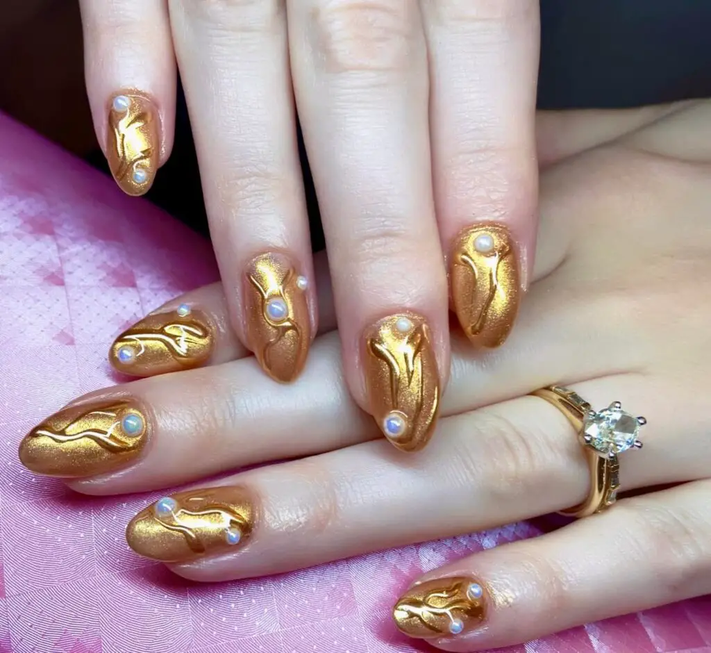 Gold Foil Glam