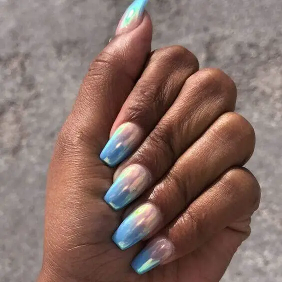 Metallic Ombré